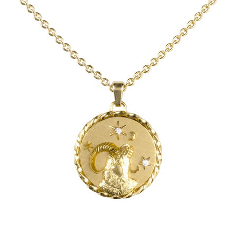 Zodiac Amulet Pendant