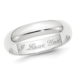 10K/14K Gold Personalized  Engraved Ring