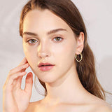 Hoop Earrings Sterling Silver Hoops Cartilage Hypoallergenic Earrings