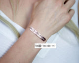 925 Sterling Silver Personalized  Baby HeartBeat Bracelet Adjustable 6”-7.5”