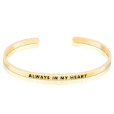 You Always In My Heart-925 Sterling Silver Bracelet