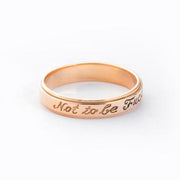 10K/14K Gold PersonalizedEngraved Ring