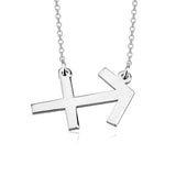 Sagittarius Zodiac 925 Sterling Silver Personalized Engraved Necklace Adjustable 16”-20”